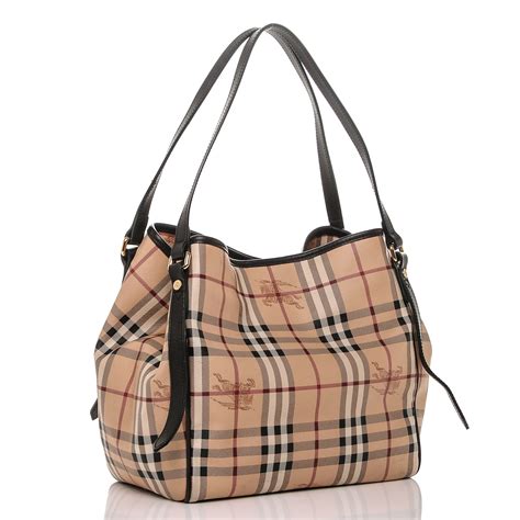 burberry small haymarket canterbury tote|Burberry haymarket check tote sale.